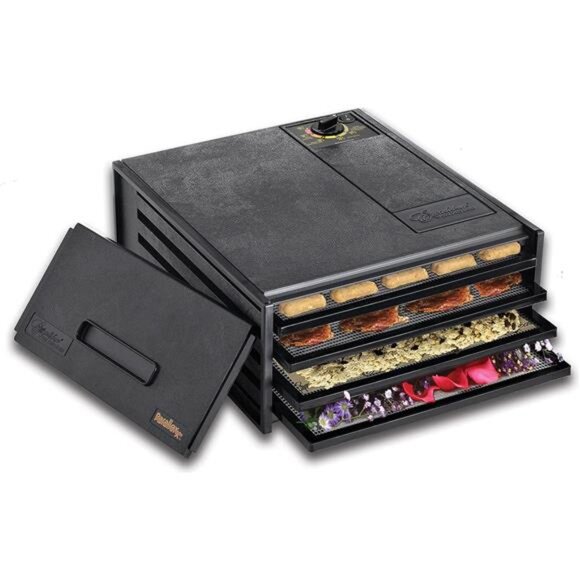 Electric Food Dehydrator Machine Adjustable Thermostat, Temperature Control - Picture 3 of 6